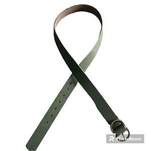 NWT Matcha Green Belt With Gold Buckle